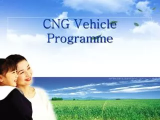 CNG Vehicle Programme