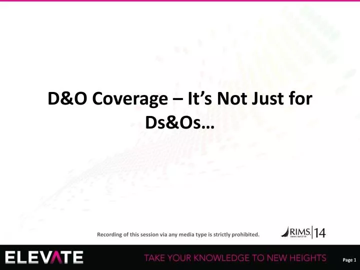 d o coverage it s not just for ds os