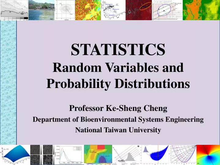 statistics random variables and probability distributions