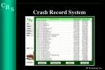 Crash Record System