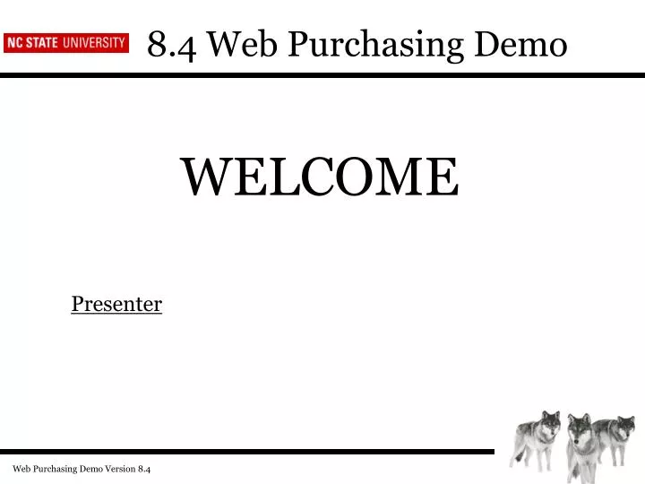 8 4 web purchasing demo