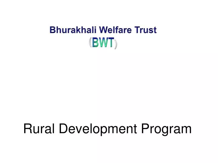 rural development program