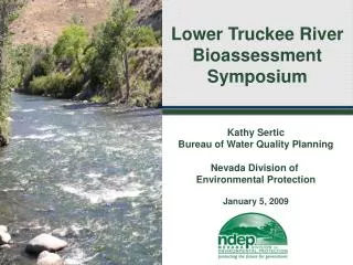 Lower Truckee River Bioassessment Symposium