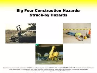 Big Four Construction Hazards: Struck-by Hazards
