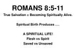 ROMANS 8:5-11 - slide 1