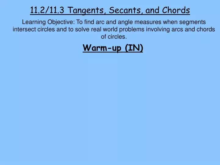 11 2 11 3 tangents secants and chords