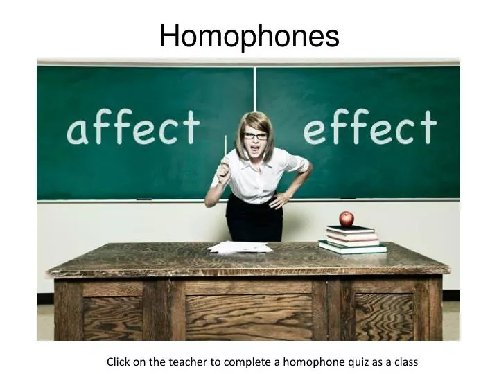 homophones