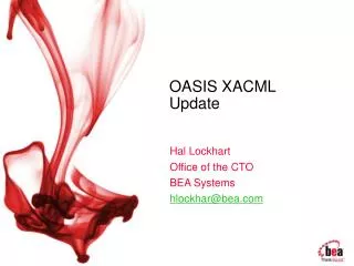 OASIS XACML Update