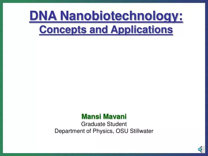 mansi mavani graduate student department of physics osu stillwater