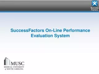 SuccessFactors On-Line Performance Evaluation System