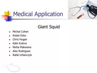 Medical Application