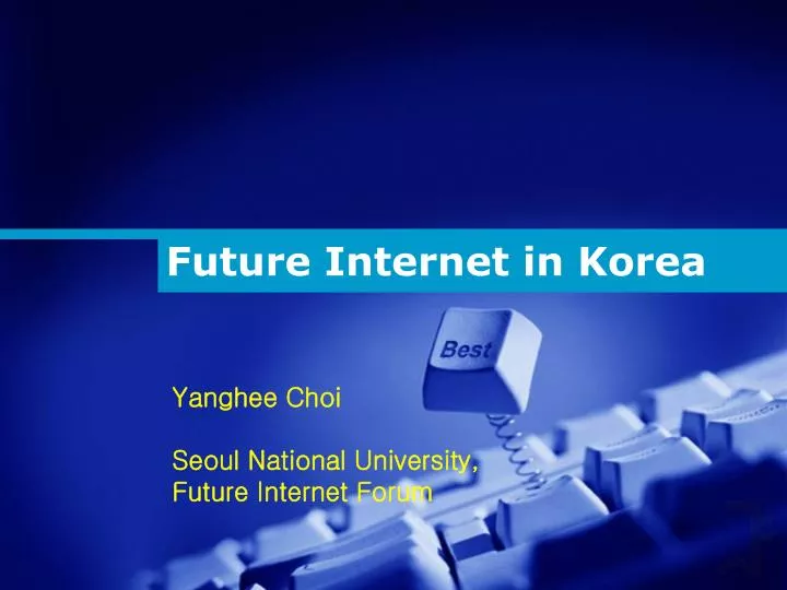 future internet in korea