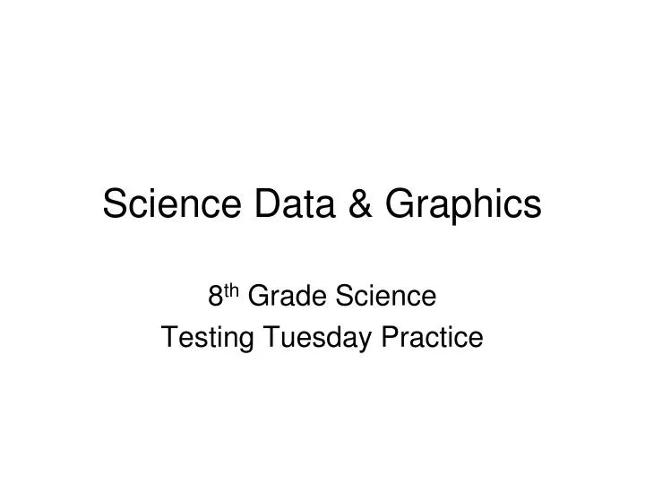 science data graphics