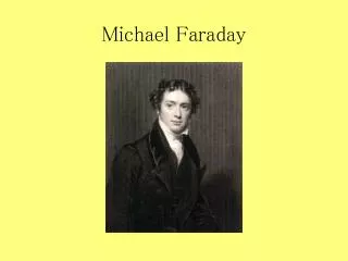 michael faraday