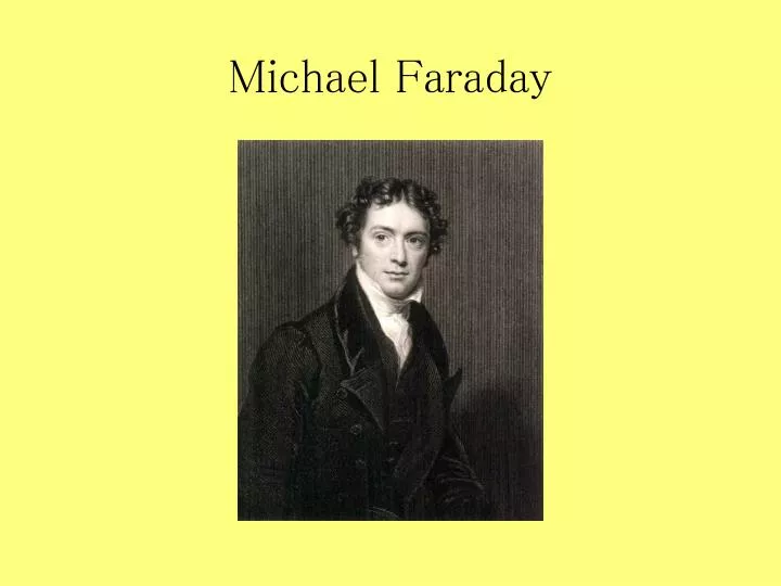 michael faraday