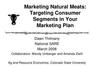 Marketing Natural Meats: Targeting Consumer Segments in Your Marketing Plan