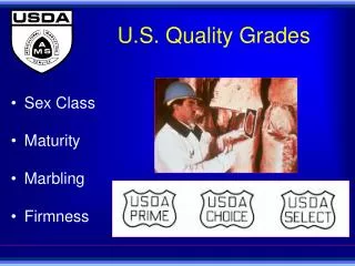 U.S. Quality Grades
