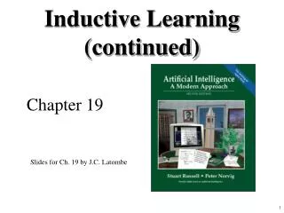Inductive Learning (continued)