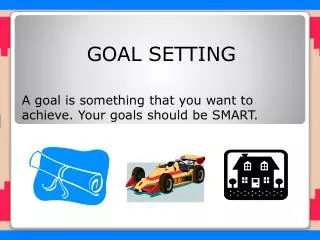 GOAL SETTING