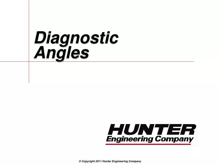 diagnostic angles