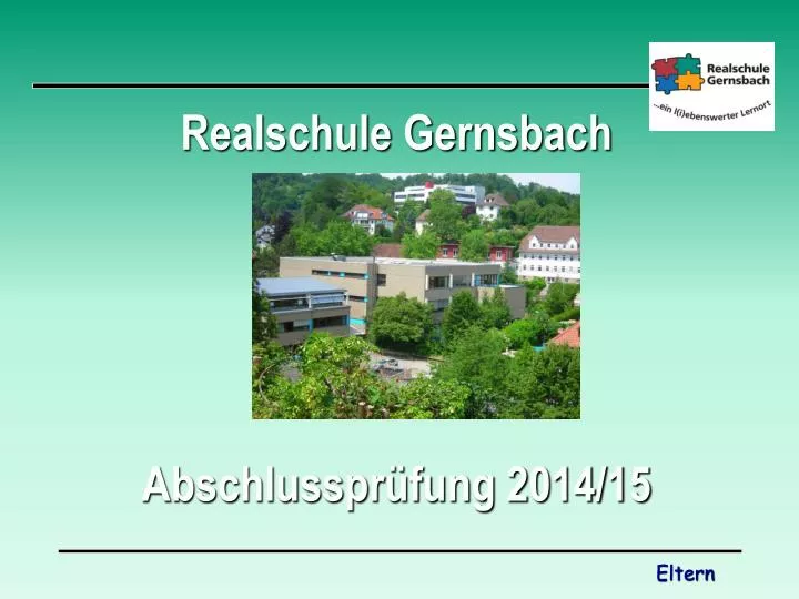 realschule gernsbach abschlusspr fung 2014 15