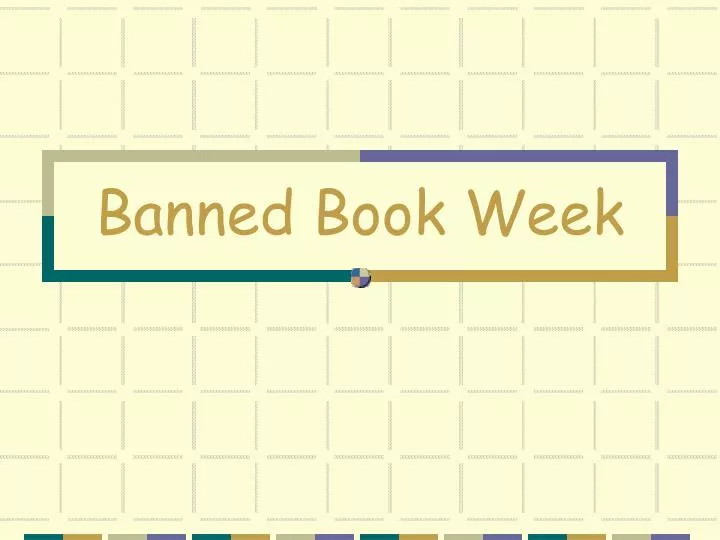 banned book week
