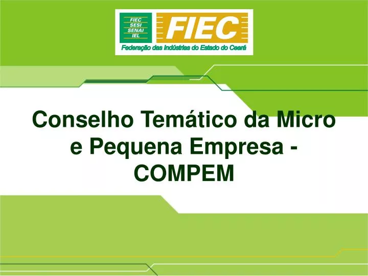 conselho tem tico da micro e pequena empresa compem