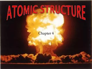 atomic structure