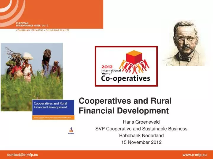 cooperatives and rural financial development