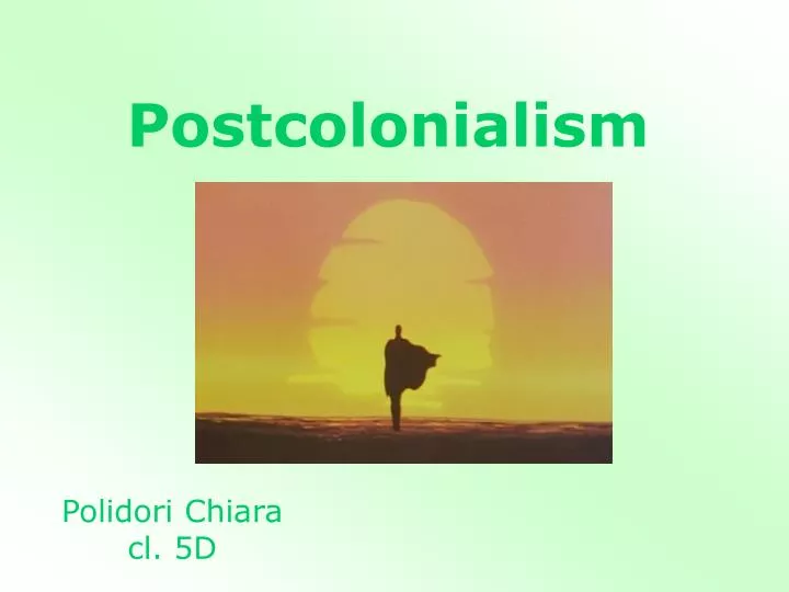 postcolonialism