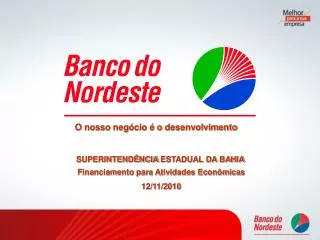 o nosso neg cio o desenvolvimento
