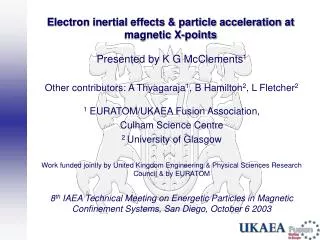 Electron inertial effects &amp; particle acceleration at magnetic X-points