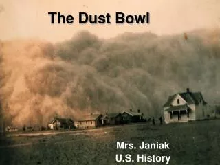 The Dust Bowl