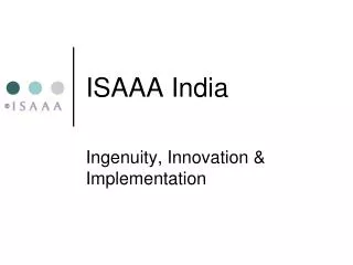 ISAAA India