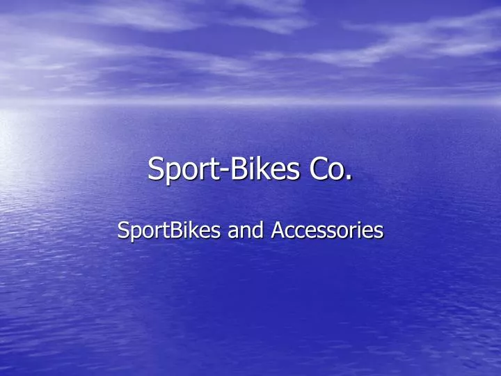sport bikes co