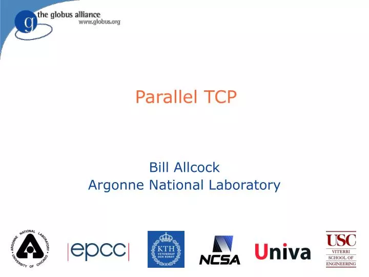 parallel tcp