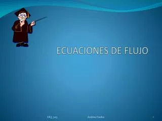 ecuaciones de flujo