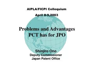 AIPLA/FICPI Colloquium April 8-9,2003