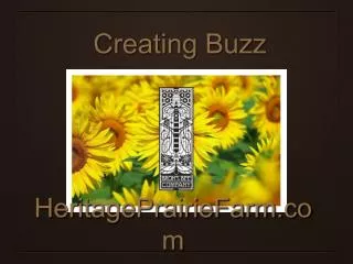 Creating Buzz