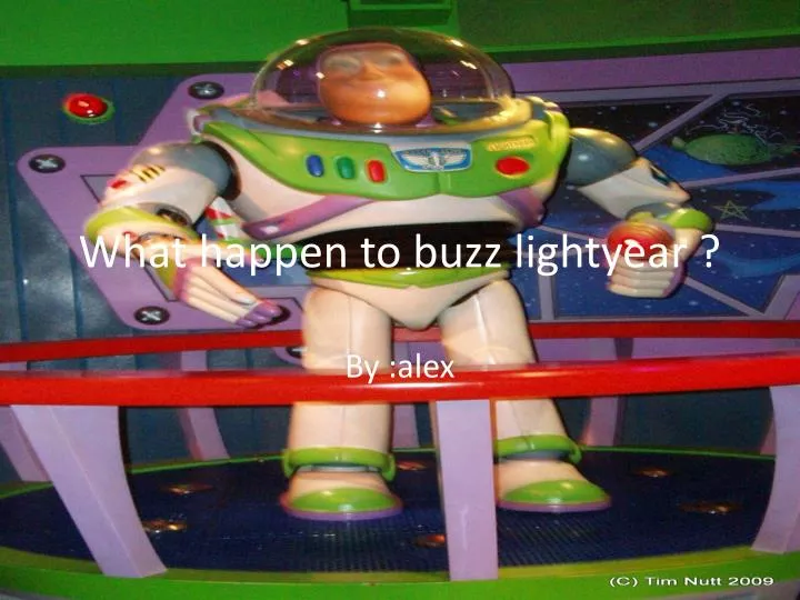 what happen to buzz lightyear
