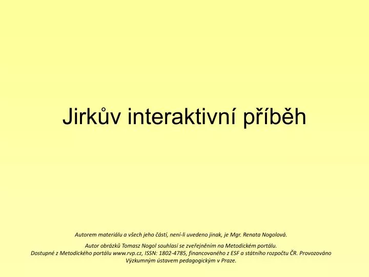 jirk v interaktivn p b h