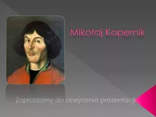 miko aj kopernik