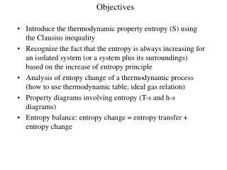 Objectives