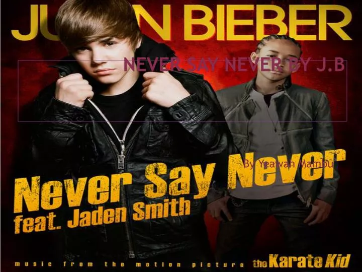never say never by j b