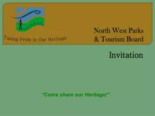North West Parks &amp; Tourism Board