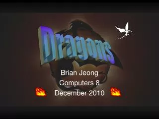 Brian Jeong Computers 8 December 2010