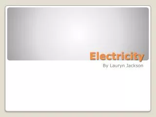 Electricity