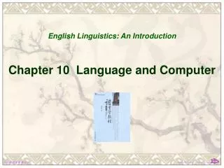 Chapter 10 Language and Computer