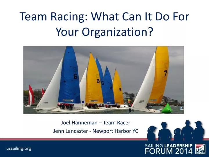 team racing what can it do for your organization