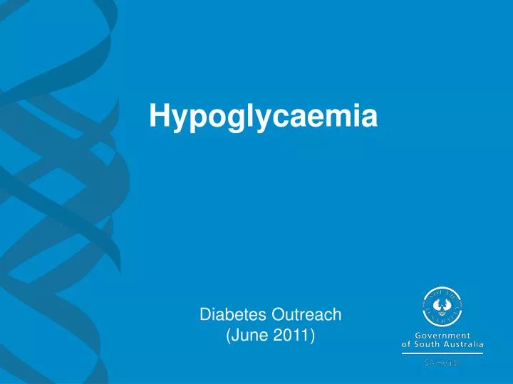 hypoglycaemia